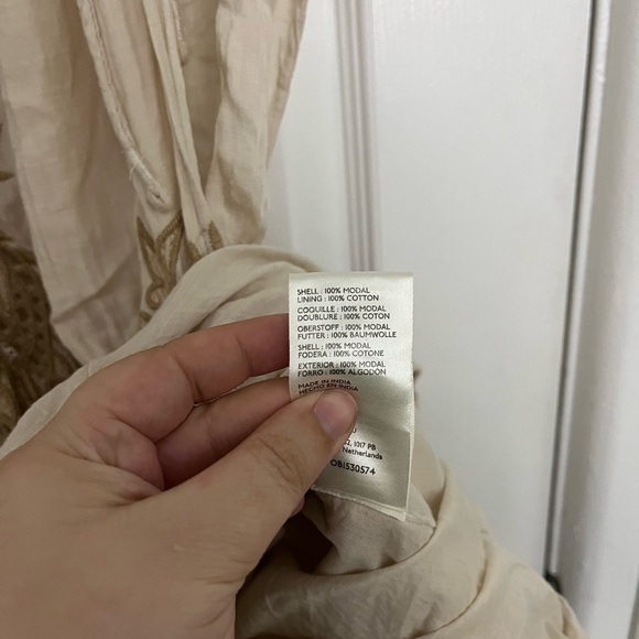 Free People Weila Cream Lace-Trimmed Romper One Piece - Picture 8 of 11